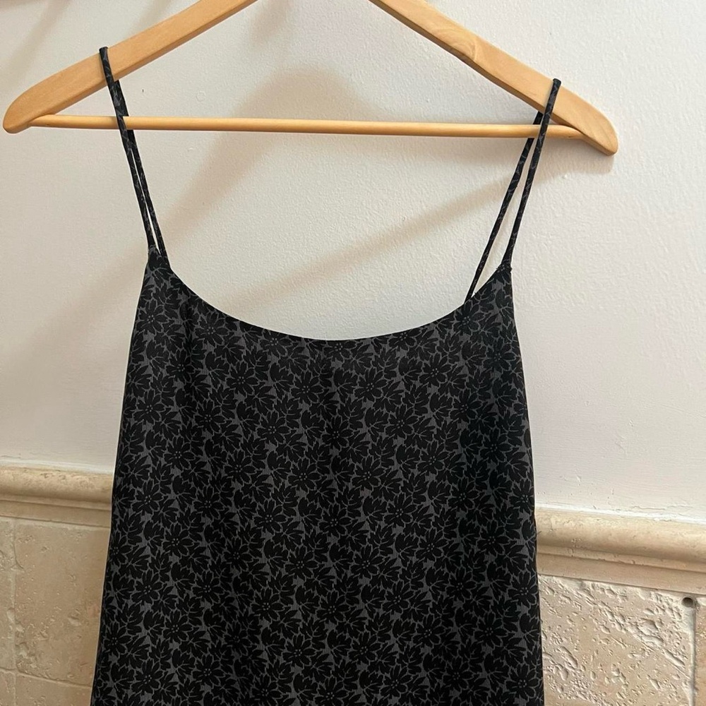 Black Floral Dress